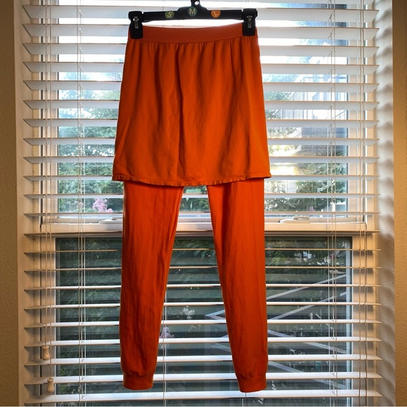 Legging Skirt Ribbed Waist  Ankle Opaque Skegging Tights OS - Picture 11 of 15